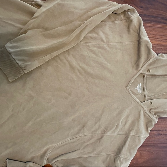 Roots 3 quarter zip cropped sweatshirt - Picture 6 of 8